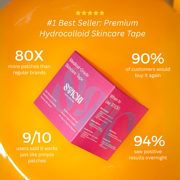 PREMIUM HYDROCOLLOID SKIN TAPE - Sticki