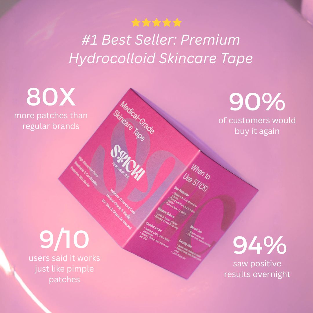 PREMIUM HYDROCOLLOID SKIN TAPE - Sticki
