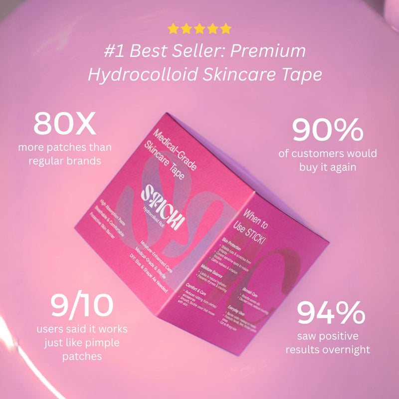 PREMIUM HYDROCOLLOID SKIN TAPE - Sticki